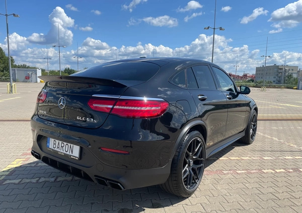 Mercedes-Benz GLC cena 323490 przebieg: 87000, rok produkcji 2018 z Szprotawa małe 631